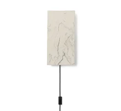 Applique*Ferm Living Applique murale, Argilla, , L20cm, H40cm - blanc