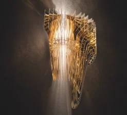 Applique*Slamp Applique murale, Aria, , L41cm, H60cm - or