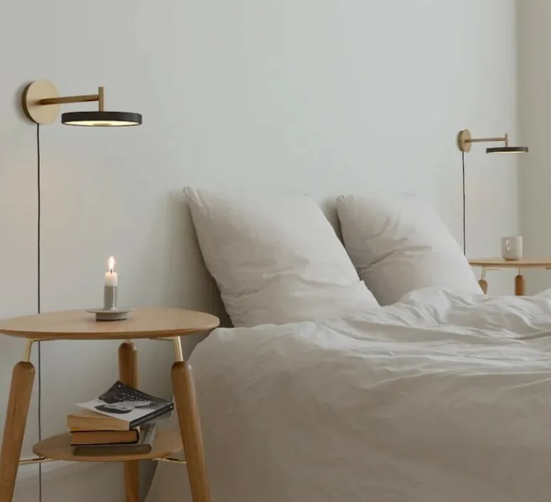 Applique*Umage Applique murale, Asteria wall, , câble, LED, 2700K, 500 lm, L9cm, H9cm - noir