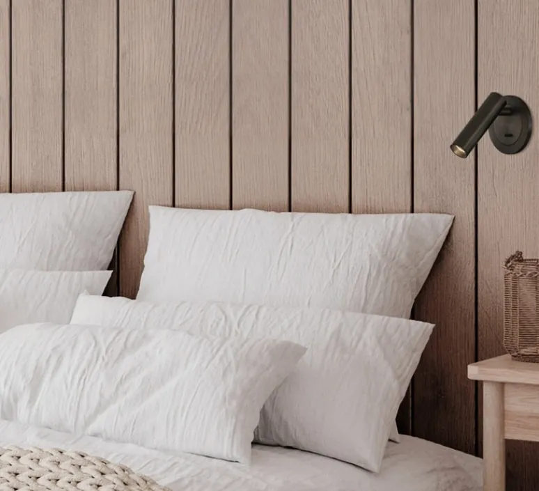 Applique*ACB Applique murale, Atria Recessed, , LED, 3000K, 285 lm, Ø3cm, H11cm - bronze