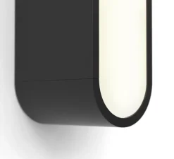 Applique*Astro Applique murale, Atticus 600, , IP44, LED, dim, 3000K, 606 lm, L5cm, H60cm - noir mat