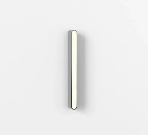 Applique murale, Atticus 600, chrome, IP44, LED, dim, 3000K, 606 lm, L5cm, H60cm - Astro