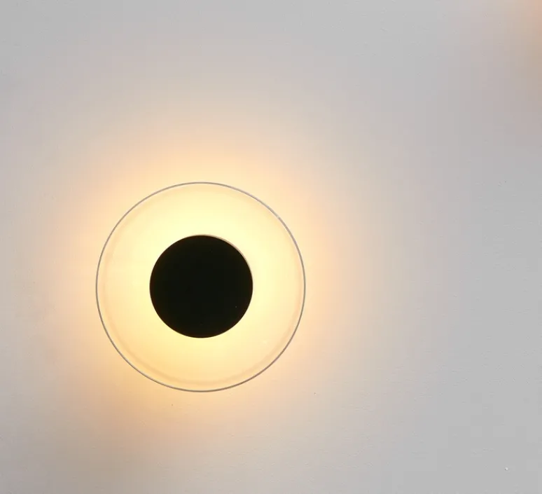 Applique*Marset Applique murale, Aura, , 2700k, 447lm, Ø17,9cm - transparent