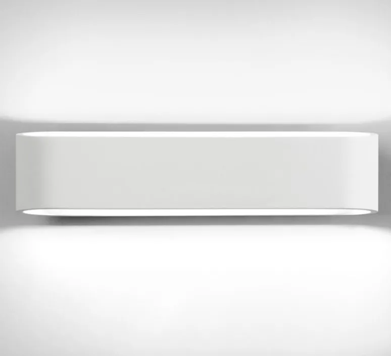 Applique*Light Point Applique murale, Aura W2, , LED, dim, 2700K, 1540 lm, L26cm, H6cm - blanc