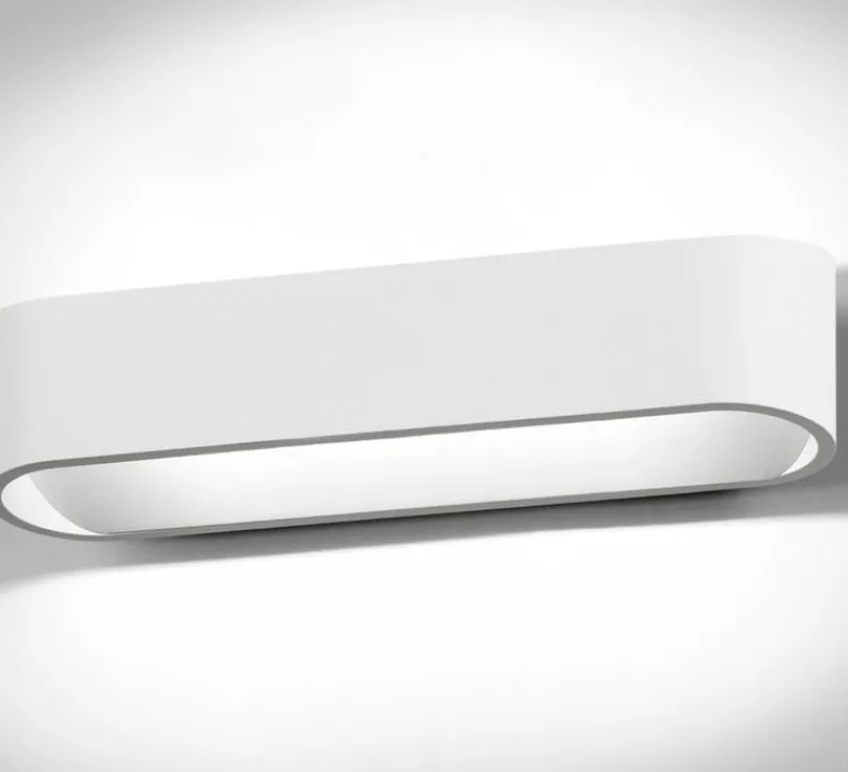 Applique*Light Point Applique murale, Aura W2, , LED, dim, 2700K, 1540 lm, L26cm, H6cm - blanc