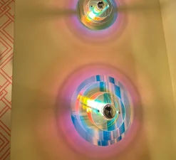 Applique*Elements lighting Applique murale, Aurore, , L30cm, H30cm- irisée