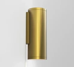 Applique*Astro Applique murale, Ava 200 Coastal, , IP44, L7,5cm, H20cm - laiton brossé PVD