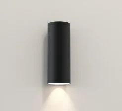 Applique*Astro Applique murale, Ava 200, , IP44, L7,5cm, H20cm - noir texturé