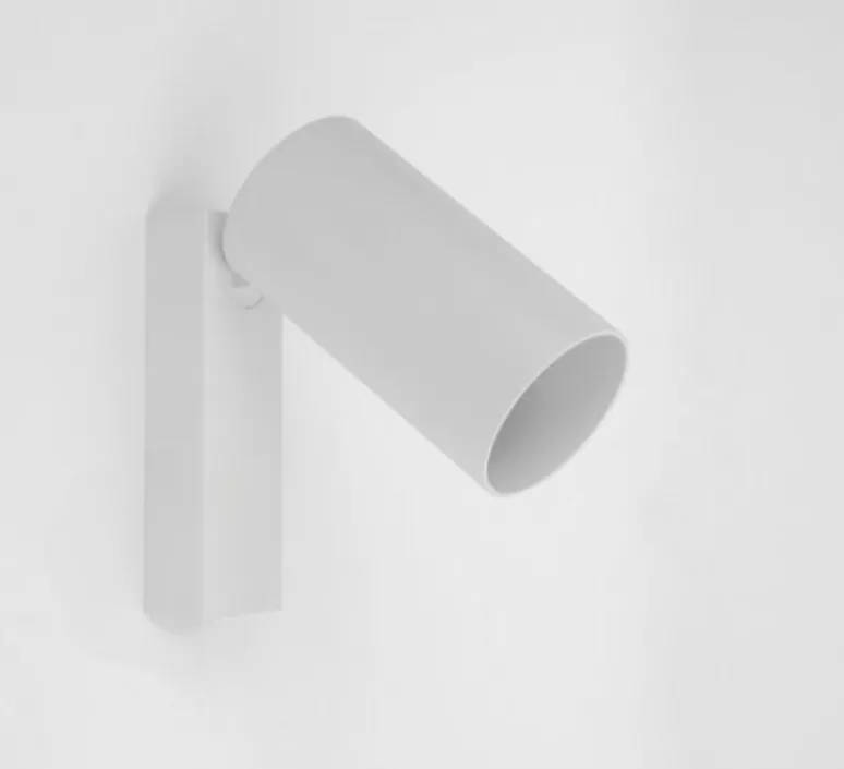 Applique*Zangra Applique murale avec interrupteur, baudouin, , L12cm, H19,5cm - blanc