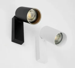 Applique*Zangra Applique murale avec interrupteur, baudouin, , L12cm, H19,5cm - blanc