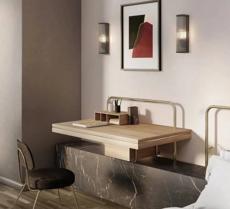 Applique*Astro Applique murale, Avignon, Round 375, , L12,6cm, H37,5cm - bronze