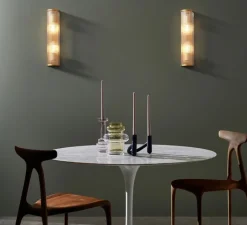 Applique*Astro Applique murale, Avignon, Round 525, , L12,6cm, H52,5cm - laiton antique