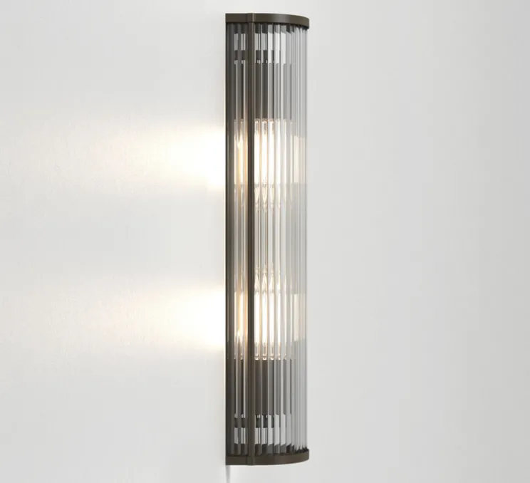 Applique murale, Avignon, Round 525, bronze, L12,6cm, H52,5cm - Astro