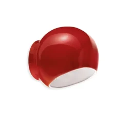 Applique*Ferroluce Applique murale, Ayrton, , L21cm, H14cm - rouge