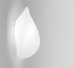 Applique murale, Balance AP G, blanc brillant, LED, Ø18cm, H56cm - Vistosi