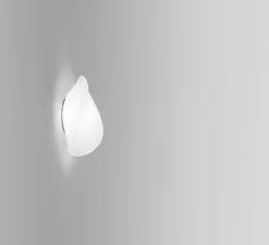 Applique*Vistosi Applique murale, Balance AP 24, E14, , Ø11cm, H24cm - blanc brillant