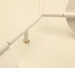 Applique murale, Ballon Wall 3, blanc et chêne, gauche, LED, 3000K, 400lm, L52cm, H41cm - TUNTO