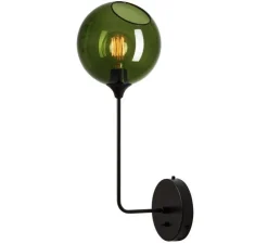 Applique murale, Ballroom XL, vert, Ø20cm, H57cm - Design by us