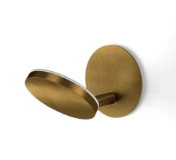 Applique*Panzeri Applique murale, Bella semi encastrée, , LED, dim, 2700K, 388 lm, L10,1cm, H9cm - bronze