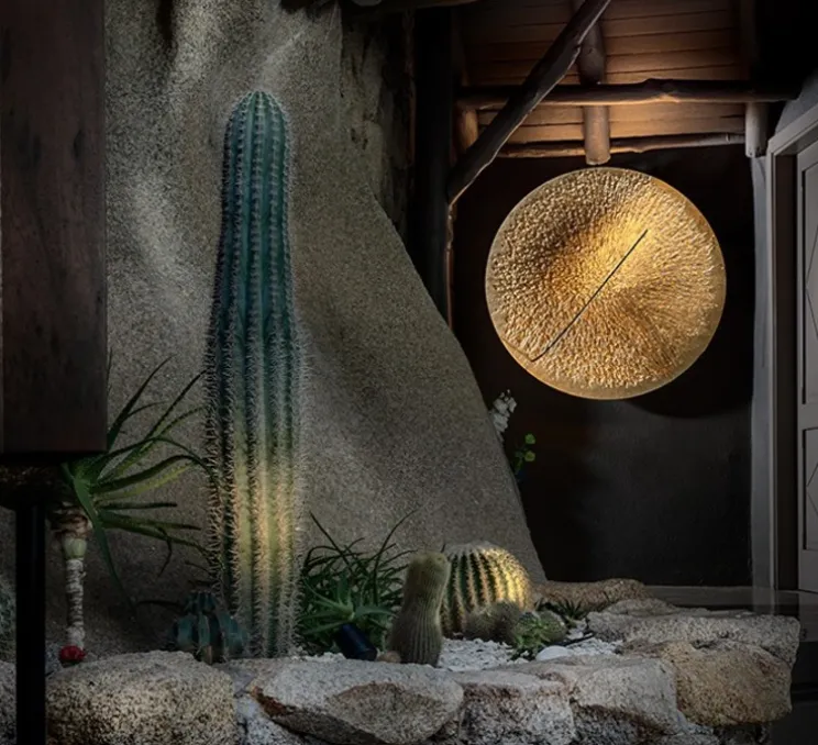 Applique murale, Bellatrix, lignes radiales, laiton, LED, dim, 2700K, 420 lm, Ø120cm - Catellani & Smith