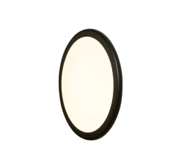 Applique*Tooy Applique murale, Bilancella, 512.71, , IP40, LED, dim, 2700K, 3200 lm, Ø52cm, P4cm - noir texturé