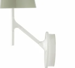 Applique*Foscarini Applique murale, Birdie, , L17cm, H42cm - gris