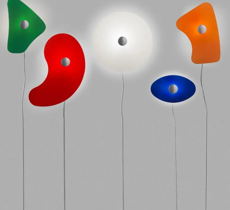 Applique*Foscarini Applique murale, Bit 4, , L30cm, H34cm - vert