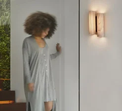 Applique*LZF Applique murale, Black Note DU, , LED, 3000K, 2884lm, L20cm, H34cm - gris, métal finition noir mat