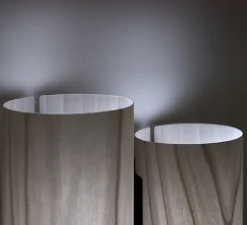 Applique*LZF Applique murale, Black Note DU, , LED, 3000K, 2884lm, L20cm, H34cm - gris, métal finition noir mat