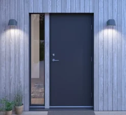 Applique*Belid Applique murale, Boo, , IP44, L25,3cm, H13,6cm - Graphite