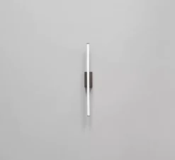 Applique murale, Bow, Mini, blanc, bronze, LED, 2400K, L5,5cm, H50cm - 101 Copenhagen