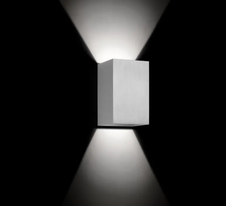 Applique*Wever&Ducré Applique murale, Box 3.0, , LED, L10cm, H16cm - aluminium brossé