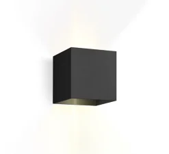 Applique*Wever&Ducré Applique murale, Box 2.0 LED, , LED, 2700K, 2x200lm, L10cm, H10cm - noir