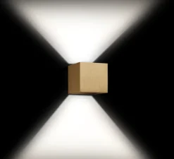 Applique*Wever&Ducré Applique murale, Box 1.0, , H10cm, L10cm, QT14 - Wever-Ducre or brossé