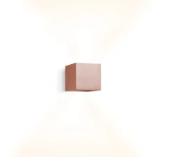 Applique murale, Box, cuivre brossé, H10cm, L10cm - Wever-Ducre