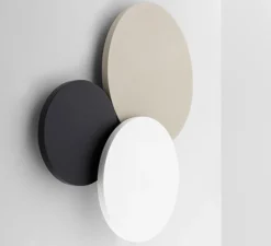 Applique*Lumen Center Italia Applique murale, Brawall M, , LED, dim, 3000k, 801 lm,Ø21cm - blanc