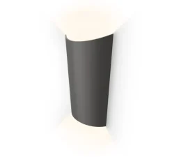 Applique*Vibia Applique murale, Break Plus, 4118, , IP65, LED, 2700K, 707 lm, L19cm, H32cm - noir graphite