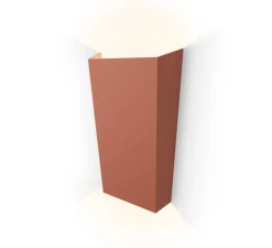 Applique*Vibia Applique murale, Break Plus, 4116, , IP65, LED, 2700K, 707 lm, L21cm, H34cm - terracotta