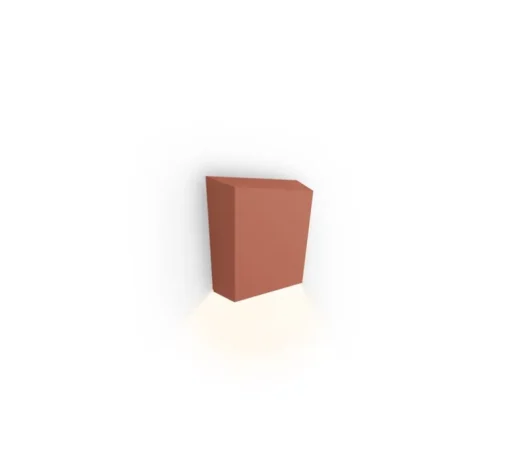 Applique*Vibia Applique murale, Break Plus, 4112, , IP65, LED, 2700K, 113 lm, L12cm, H14cm - terracotta