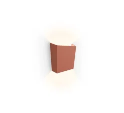 Applique*Vibia Applique murale, Break Plus, 4114, , IP65, LED, 2700K, 113 lm, L12cm, H14cm - terracotta
