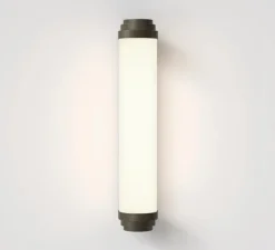 Applique murale, Burlington 400 Phase, bronze, IP44, LED, 2700K, 418 lm, L7,8cm, H40cm - Astro