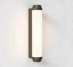Applique murale, Burlington 400 Phase, bronze, IP44, LED, 2700K, 418 lm, L7,8cm, H40cm - Astro