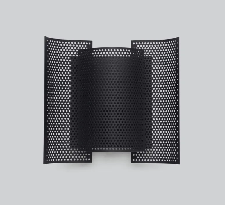 Applique*Northern Applique murale, Butterfly Perforated, avec interrupteur, , L20cm, H21cm - noir