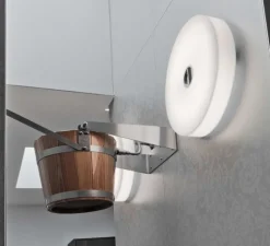 Applique*Flos Applique murale, Button HL, , IP40, Ø47cm, H47cm - blanc