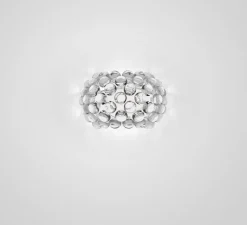 Applique*Foscarini Applique murale, Caboche Plus piccola R7s, , L31cm, H19,5cm - transparent