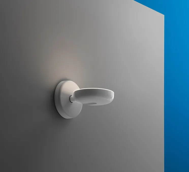 Applique murale, Cabriolette mur, blanc, LED, 2700K, 2200 lm, Ø15,5cm, H15,5cm - Martinelli Luce