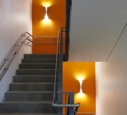 Applique*Artemide Applique murale, Cadmo, , LED, GU10, 3000K, 920lm, Ø13cm, H54cm - blanc