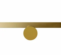 Applique murale, Calée VH, laiton satiné/laiton poli, IP44, LED, 830lm, 3000K, H13,2cm, L45cm - CVL