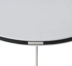 Applique*Muuto Applique murale, Calm, , LED, dim, 2200K, 710 lm, Ø50cm, H7,25cm - blanc et noir