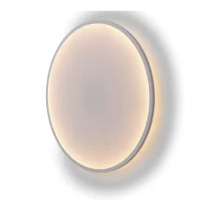 Applique*Muuto Applique murale, Calm, , LED, dim, 2200K, 1400 lm, Ø90cm, H7,25cm - blanc et gris
